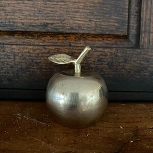 Vintage brass apple bell